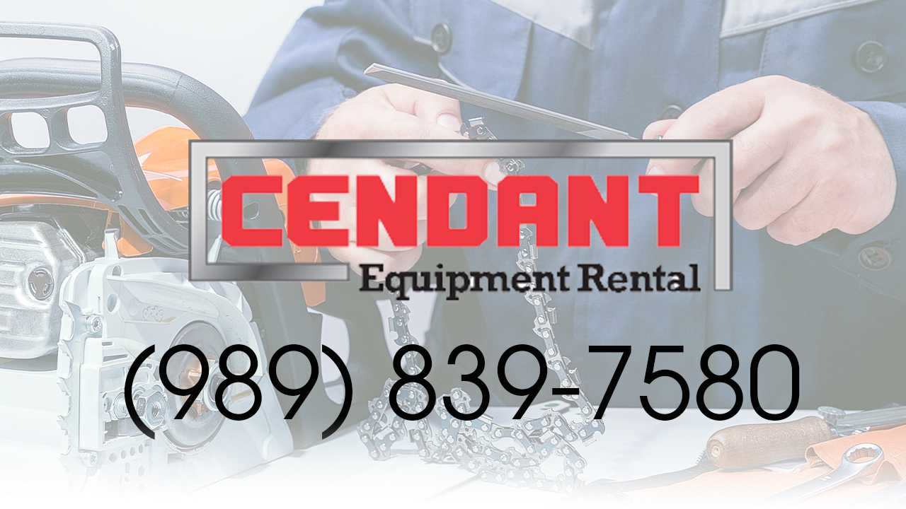 Equipment Rentals for Midland MI, Sanford MI, Freeland MI, Auburn MI.