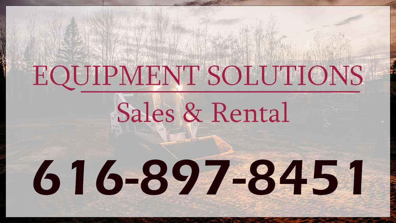 Lawn Equipment Rental for Grand Rapids MI, Lowell MI, Kentwood MI, Allendale MI.